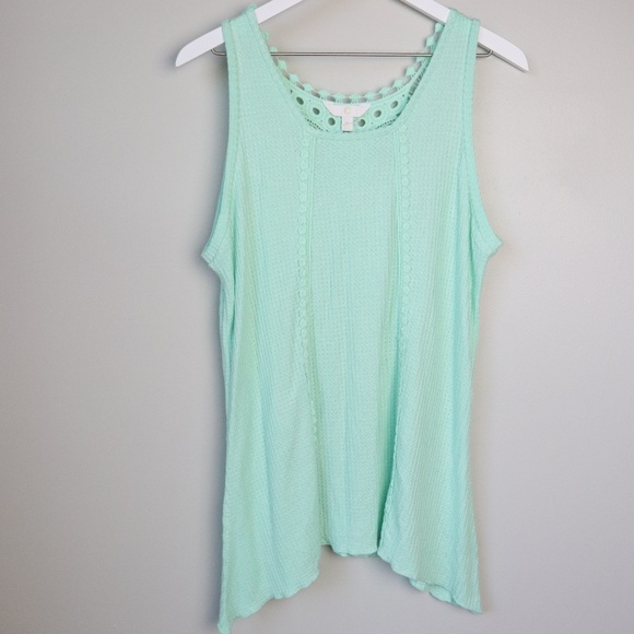 Charming Charlie Tops - NEW Charming Charlie Mint Seafoam Green Top